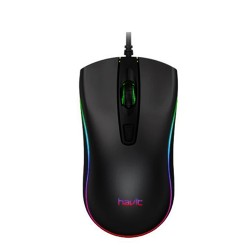 HAVIT MS72 COOL RGB LIGHT USB OPTICAL MOUSE